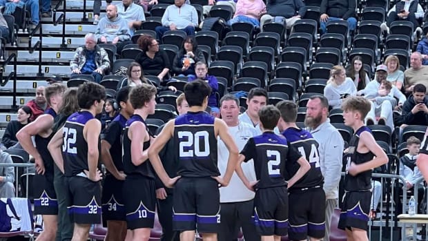 Columbia of Burbank boys basketball 2022 at SunDome Shootout